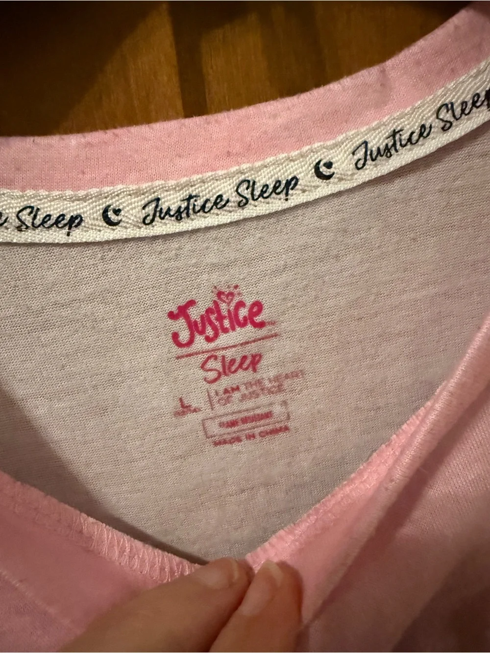 Justice Sleep Girls Cat Nap 2-Piece Pajama Set – Size Large (12/14) 🩷🐱